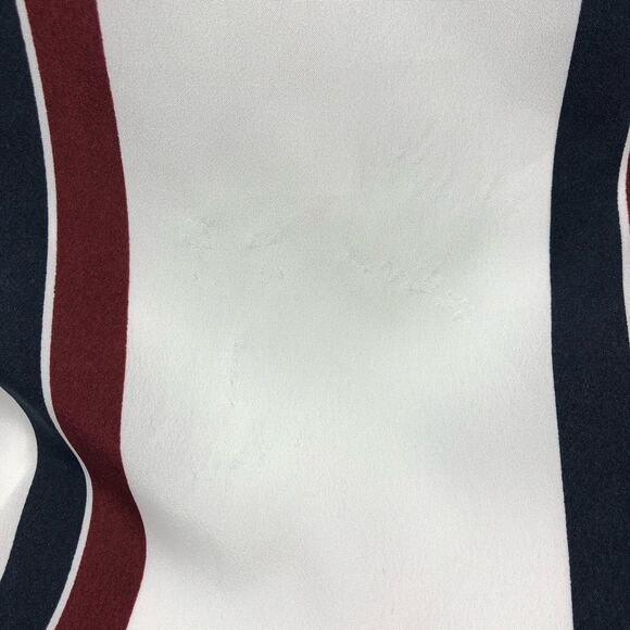 AMUSE SOCIETY Austin Striped Midi Dress Size Small V-Neck White Boho - Picture 5 of 8